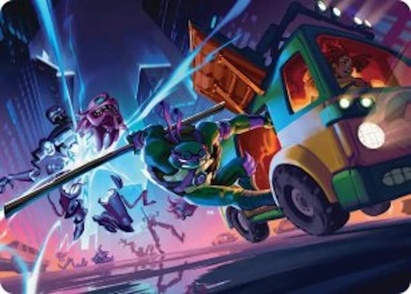 Donatello, Rad Scientist Art Card (47) [Teenage Mutant Ninja Turtles Art Series]