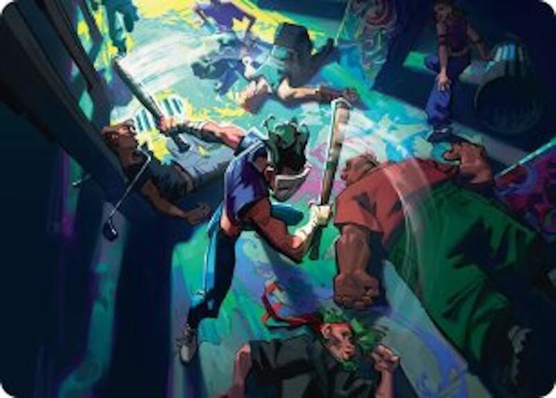 Pain 101 Art Card (6) [Teenage Mutant Ninja Turtles Art Series]