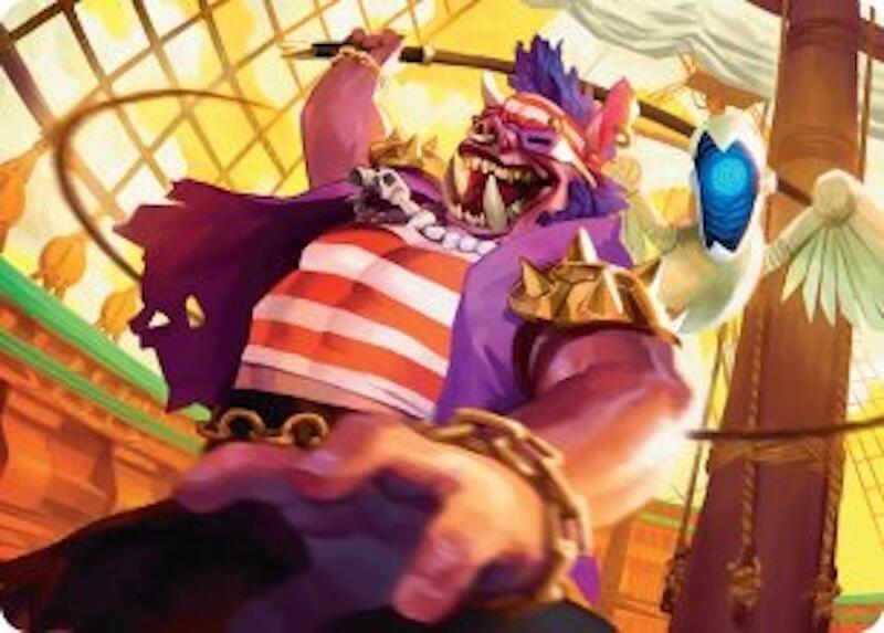 Bebop, Skull & Crossbones Art Card (42) [Teenage Mutant Ninja Turtles Art Series]