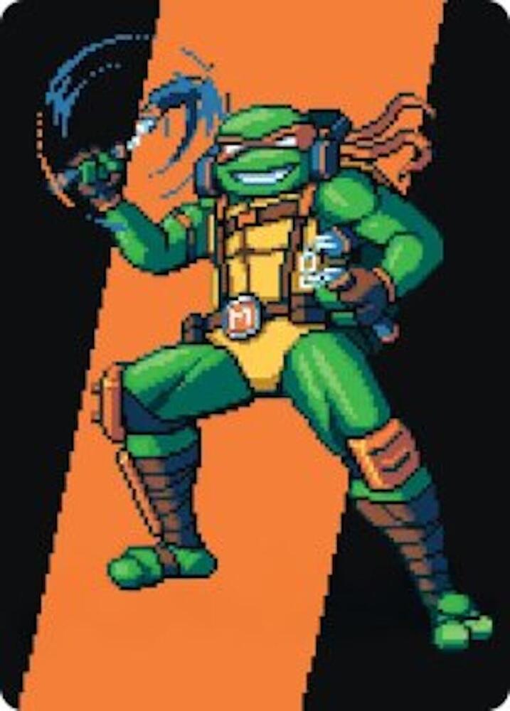 Michelangelo, the Heart Art Card (35) [Teenage Mutant Ninja Turtles Art Series]