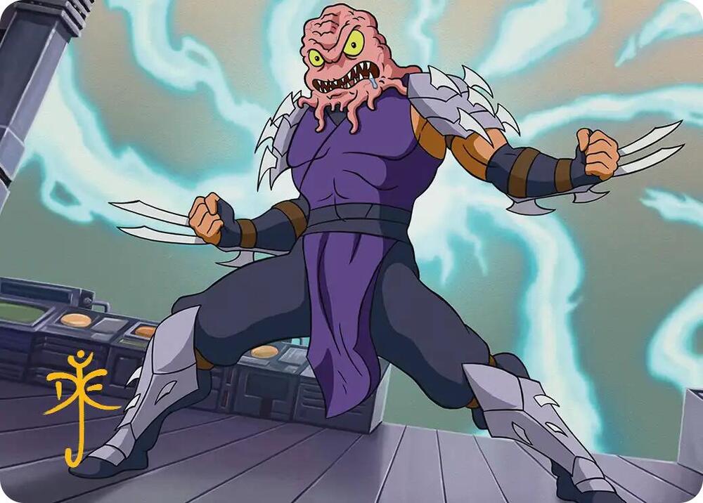 Krang & Shredder Art Card (Gold-Stamped Signature) (31) [Teenage Mutant Ninja Turtles Art Series]