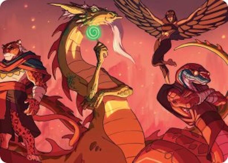 North Wind Avatar Art Card (32) [Teenage Mutant Ninja Turtles Art Series]