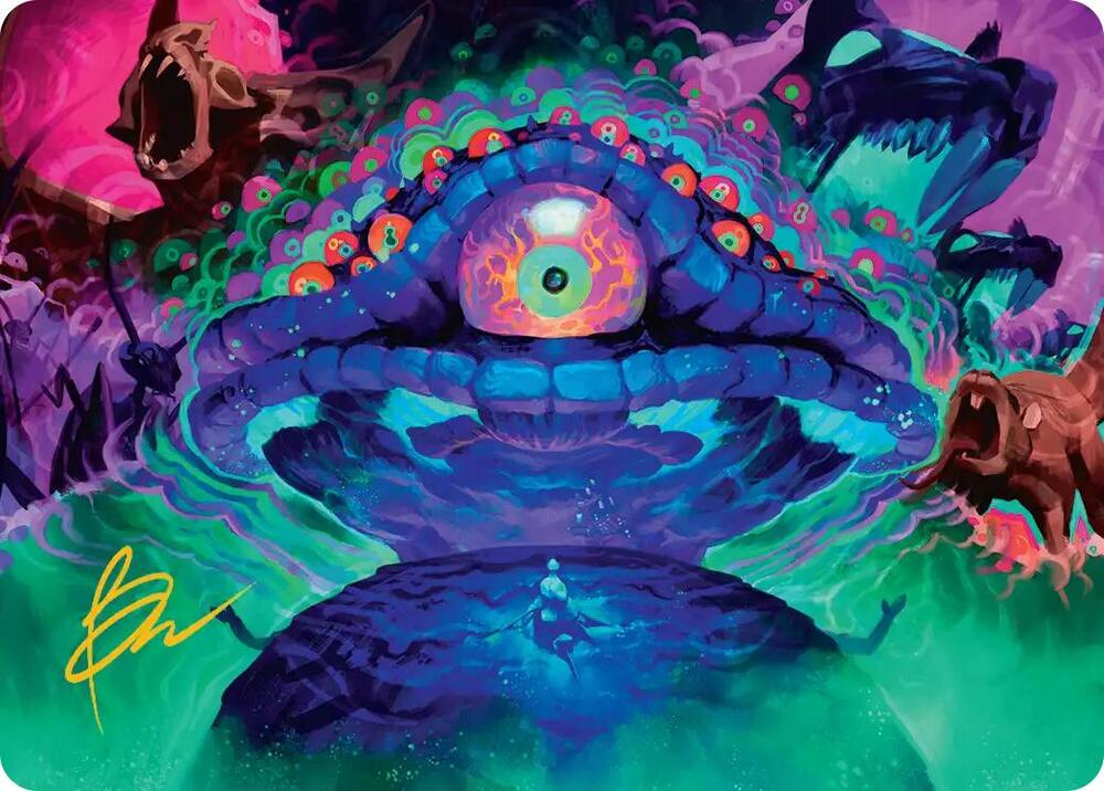 Humongous Fungus Art Card (Gold-Stamped Signature) (45) [Teenage Mutant Ninja Turtles Art Series]