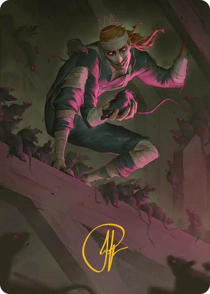 Rat King, the Chaosbringer Art Card (Gold-Stamped Signature) (53) [Teenage Mutant Ninja Turtles Art Series]