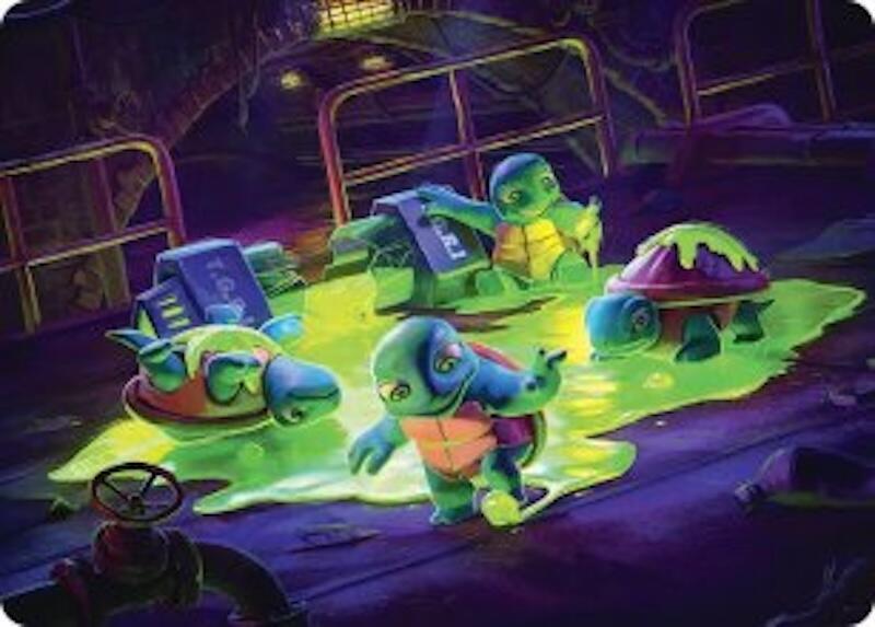 The Ooze Art Card (18) [Teenage Mutant Ninja Turtles Art Series]