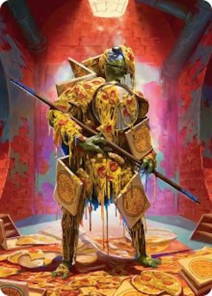 Commander's Plate Art Card (50) [Teenage Mutant Ninja Turtles Art Series]