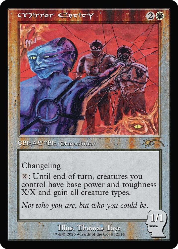 Mirror Entity (2514) [Secret Lair Drop]