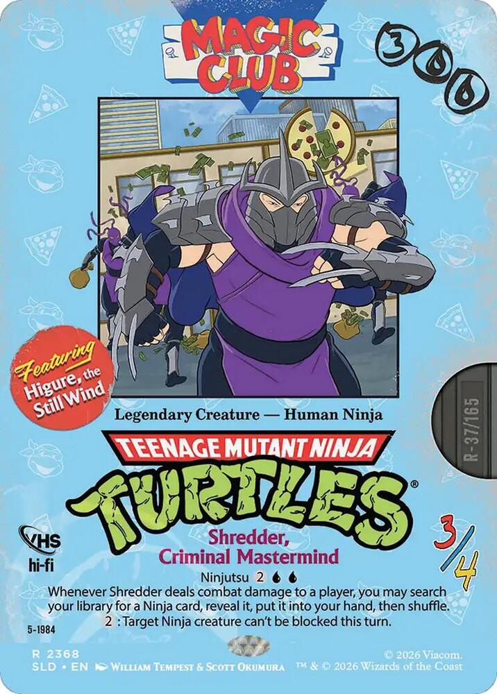 Shredder, Criminal Mastermind - Higure, the Still Wind (2368) [Secret Lair Drop]