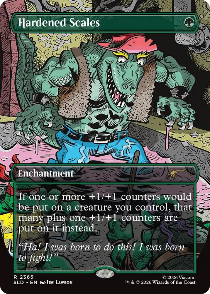 Hardened Scales (2365) [Secret Lair Drop]