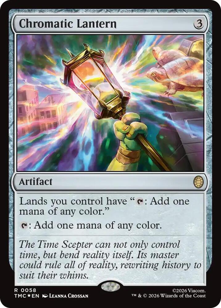 Chromatic Lantern (Surge Foil) (58) [Teenage Mutant Ninja Turtles Commander]