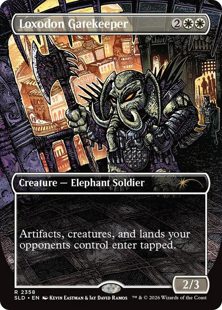 Loxodon Gatekeeper (2358) [Secret Lair Drop]