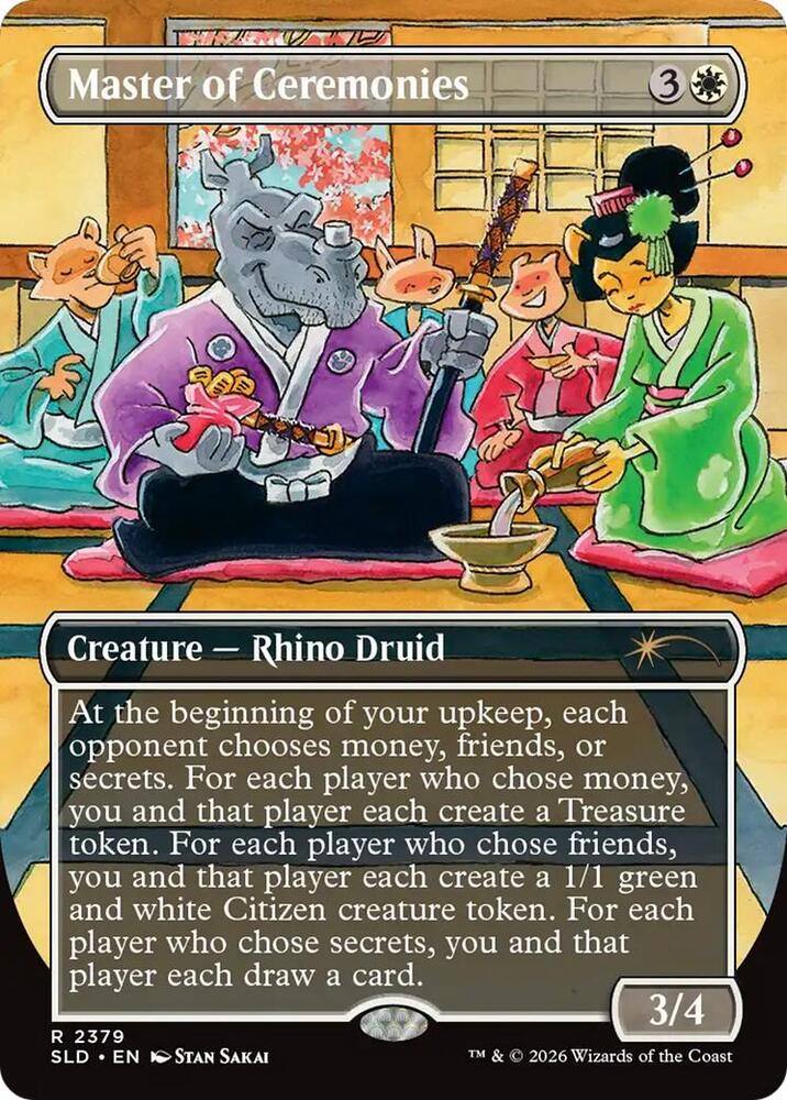 Master of Ceremonies (2379) [Secret Lair Drop]