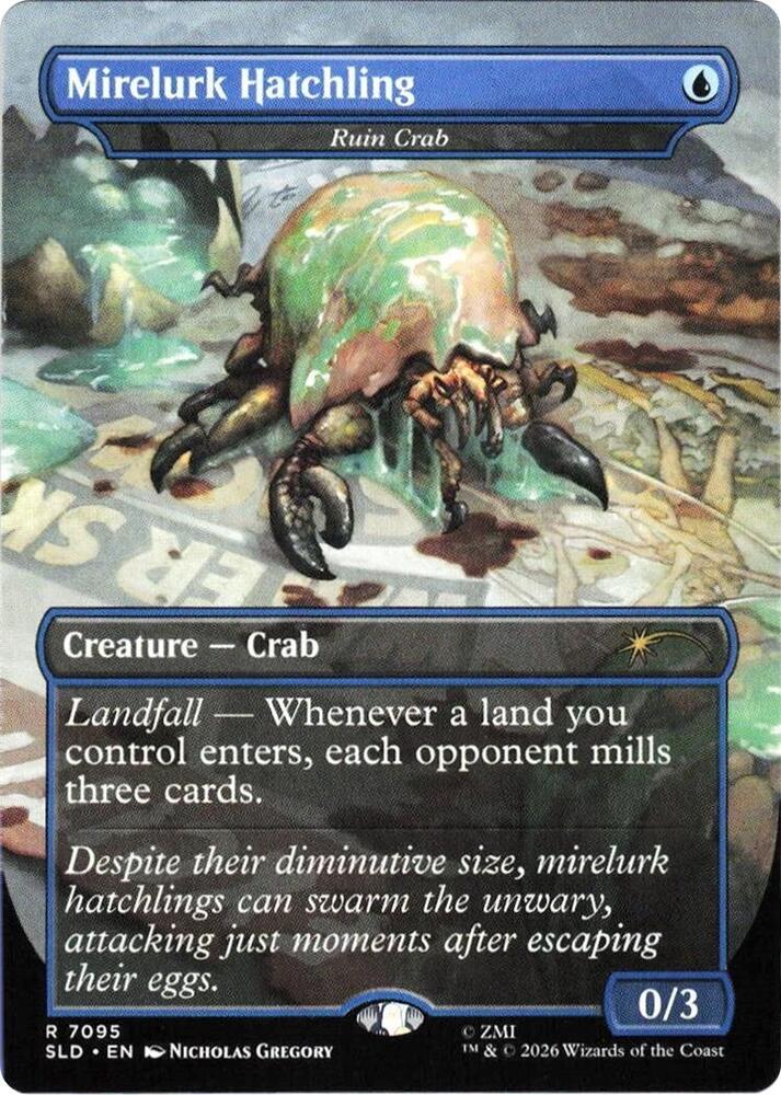 Mirelurk Hatchling - Ruin Crab (7095) [Secret Lair Drop]
