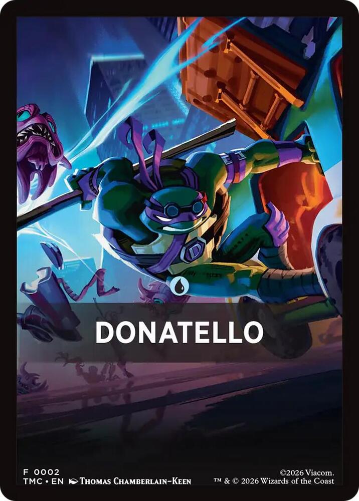 Donatello Theme Card (2) [Teenage Mutant Ninja Turtles Commander]