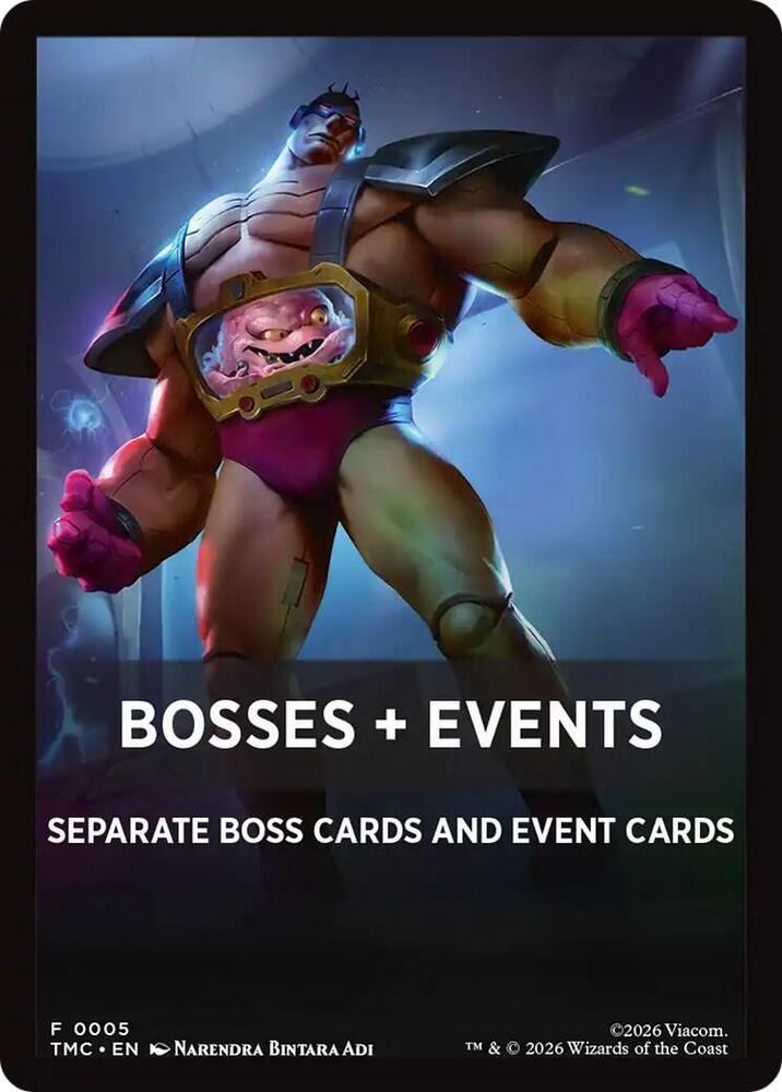 Bosses + Events (5) [Teenage Mutant Ninja Turtles Commander]