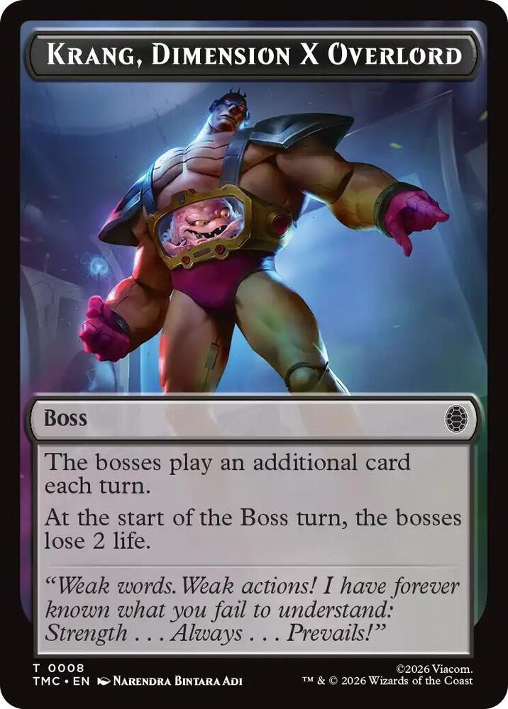 Krang, Dimension X Overlord (8) [Teenage Mutant Ninja Turtles Commander]