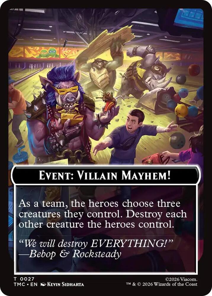 Event: Villain Mayhem! (27) [Teenage Mutant Ninja Turtles Commander]