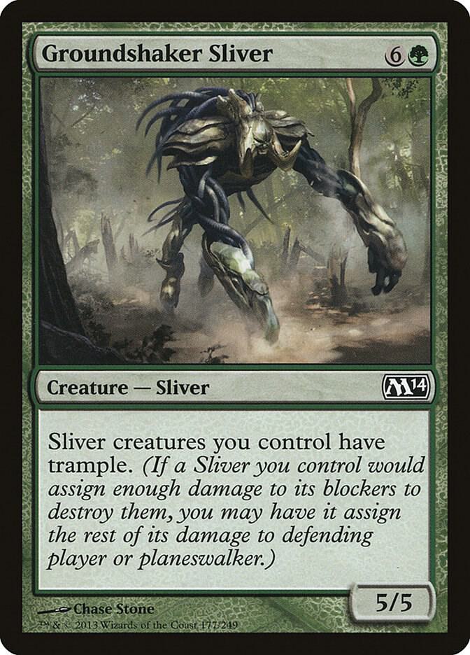Groundshaker Sliver (177) [Magic 2014]