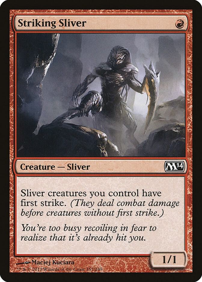 Striking Sliver (157) [Magic 2014]