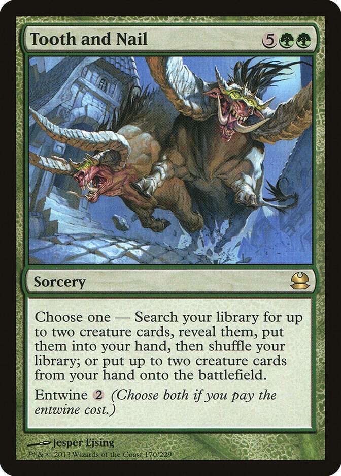 Tooth and Nail (170) [Modern Masters]