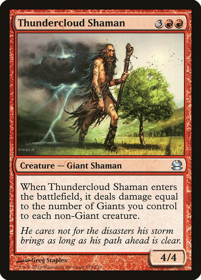 Thundercloud Shaman (135) [Modern Masters]