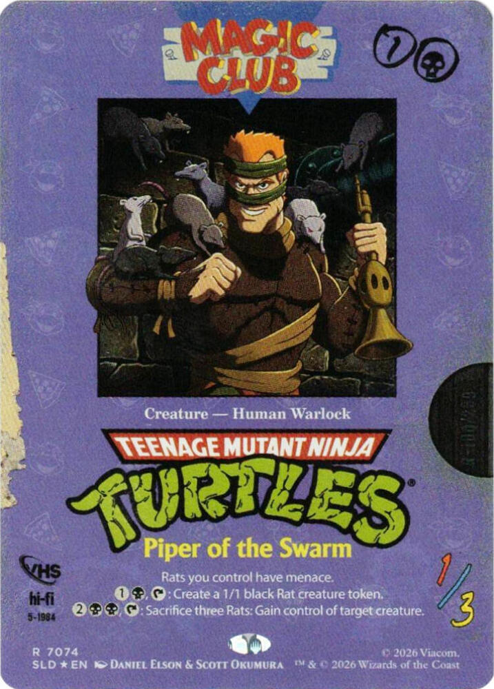 Piper of the Swarm (7074) [Secret Lair Drop]