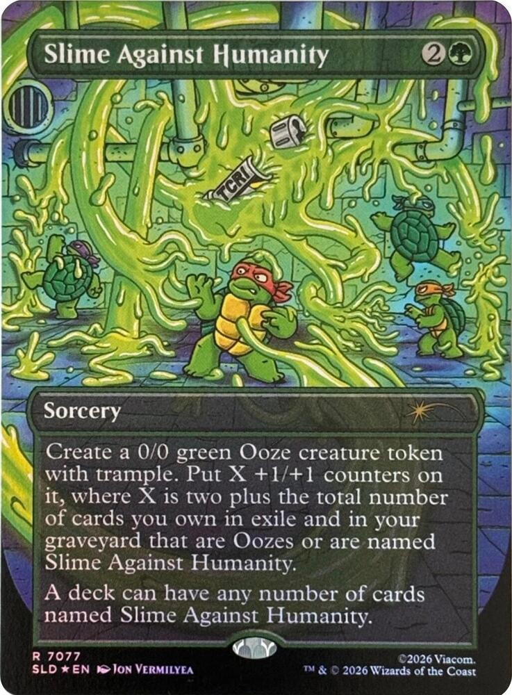 Slime Against Humanity (7077) [Secret Lair Drop]