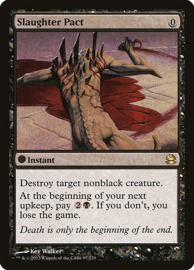 Slaughter Pact (97) [Modern Masters]