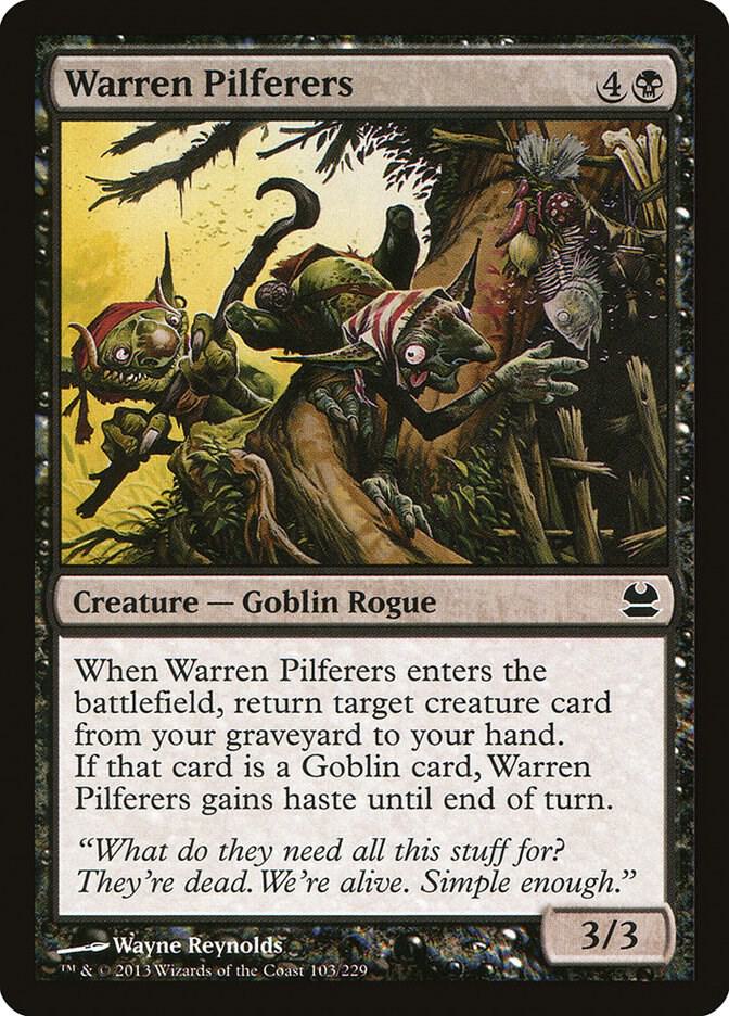 Warren Pilferers (103) [Modern Masters]