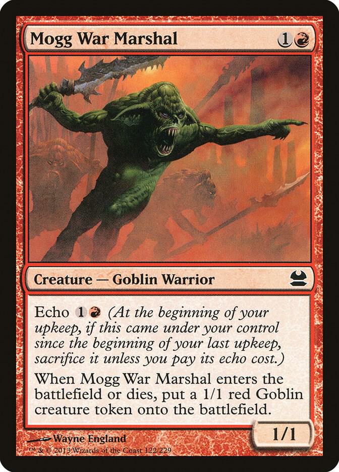 Mogg War Marshal (122) [Modern Masters]