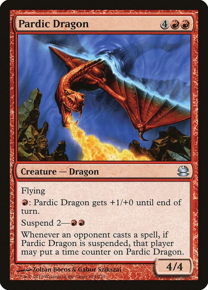 Pardic Dragon (124) [Modern Masters]