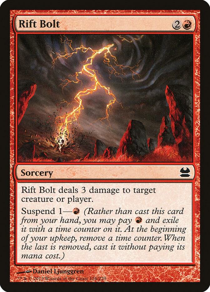 Rift Bolt (126) [Modern Masters]