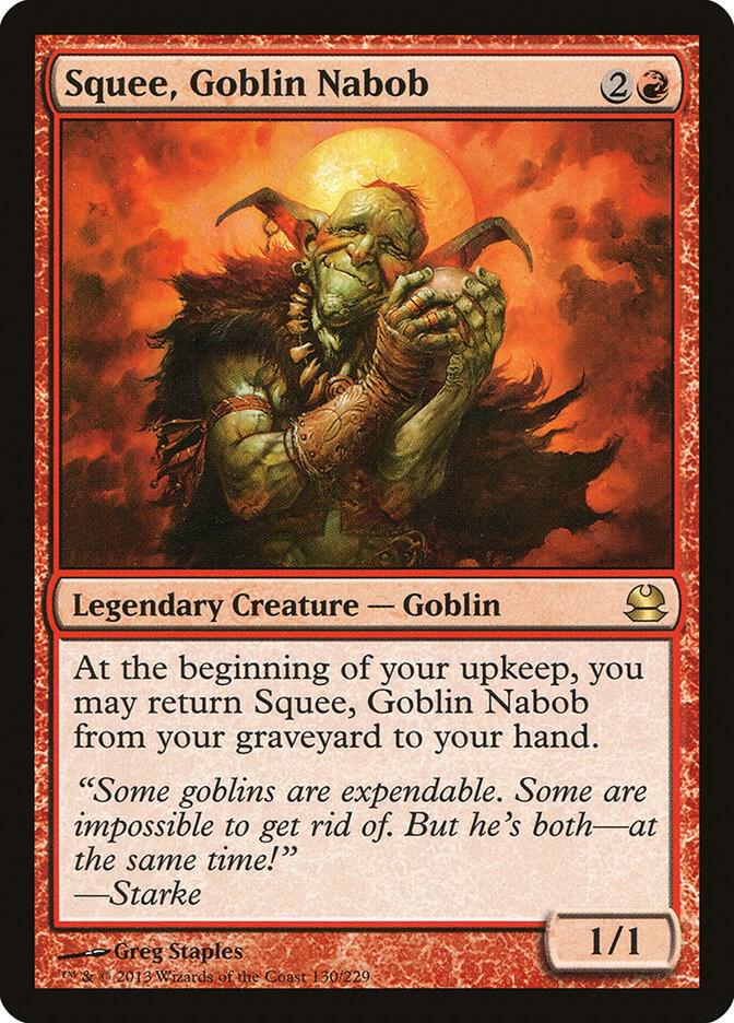 Squee, Goblin Nabob (130) [Modern Masters]