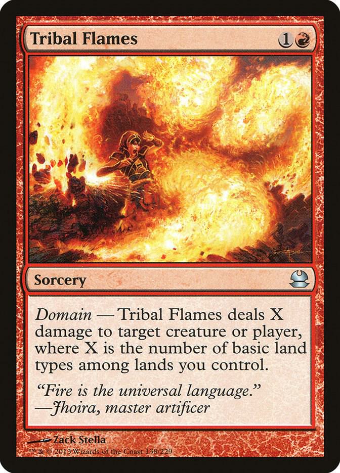Tribal Flames (138) [Modern Masters]