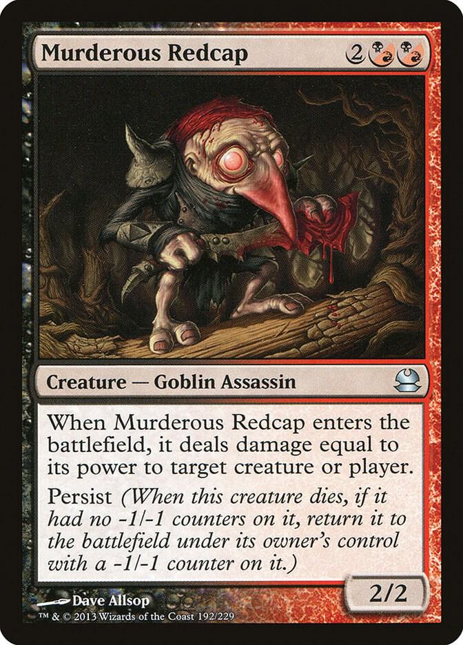 Murderous Redcap (192) [Modern Masters]