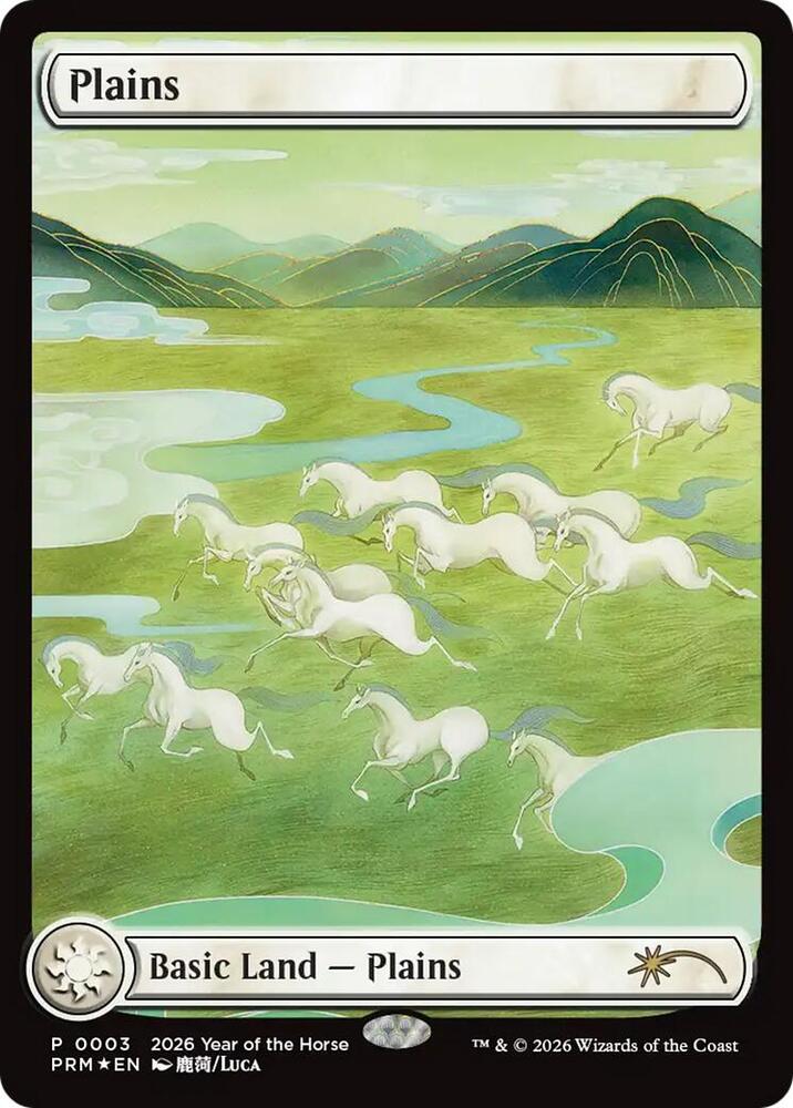 Plains (Year of the Horse 2026) (3) [Standard Showdown Promos]