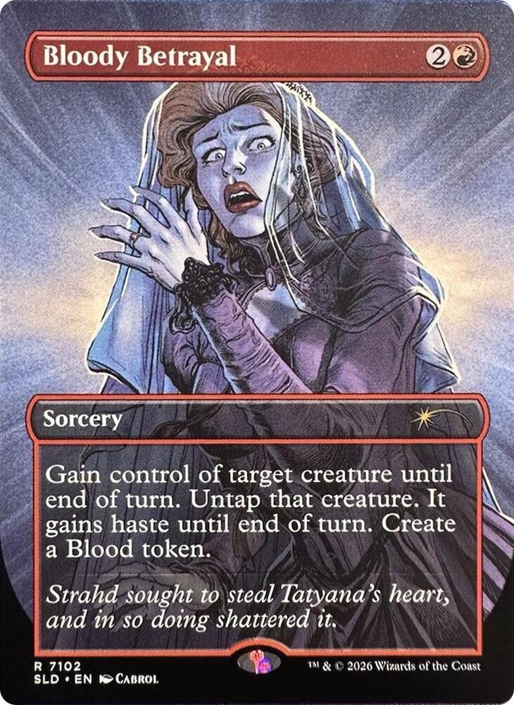 Bloody Betrayal (7102) [Secret Lair Drop]