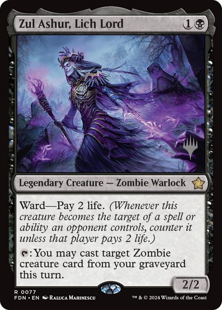 Zul Ashur, Lich Lord (77) [Lorwyn Eclipsed Promos]