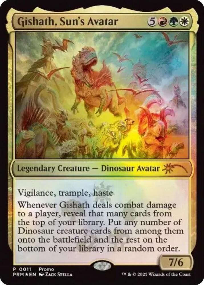Gishath, Sun's Avatar (11) [Media Promos]