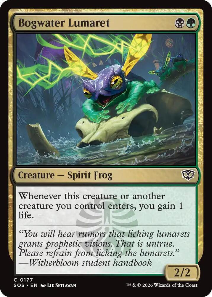 Bogwater Lumaret (177) [Secrets of Strixhaven]