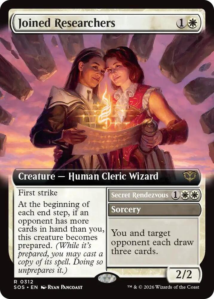 Joined Researchers (Extended Art) (312) [Secrets of Strixhaven]