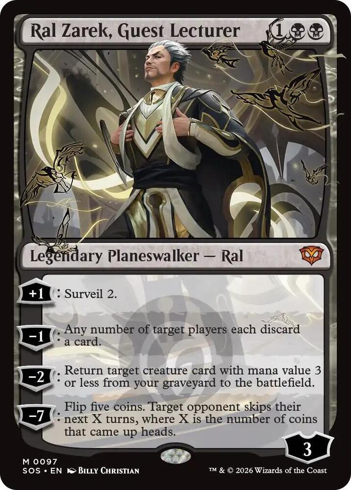 Ral Zarek, Guest Lecturer (97) [Secrets of Strixhaven]