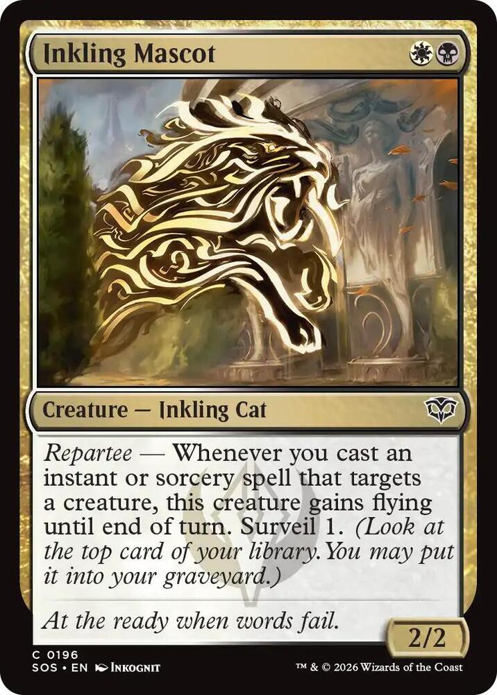 Inkling Mascot (196) [Secrets of Strixhaven]