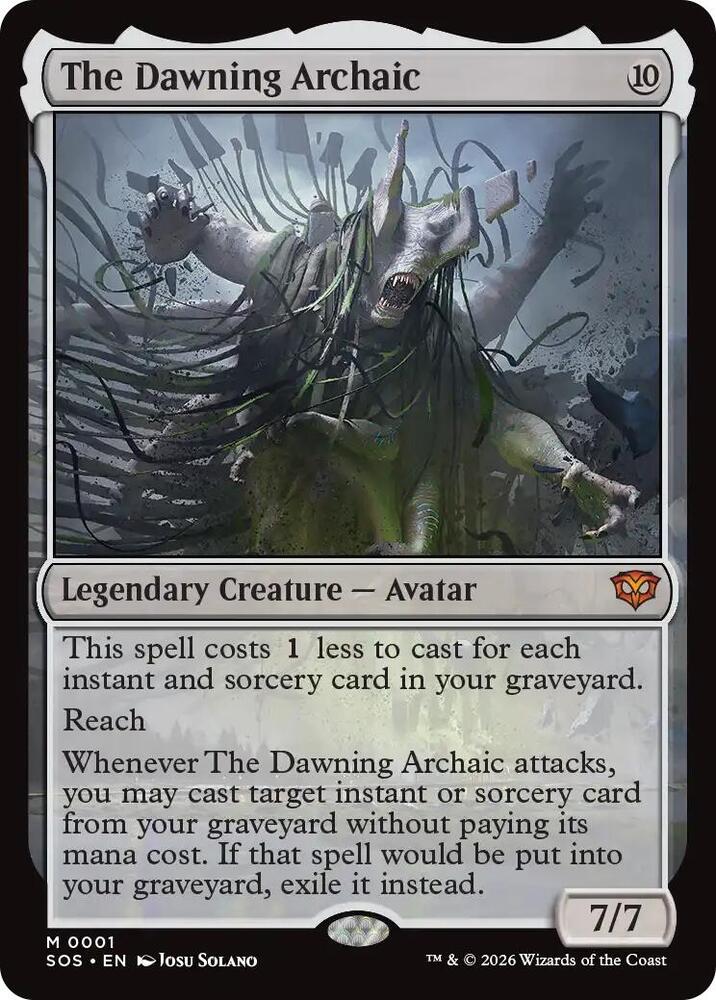 The Dawning Archaic (1) [Secrets of Strixhaven]