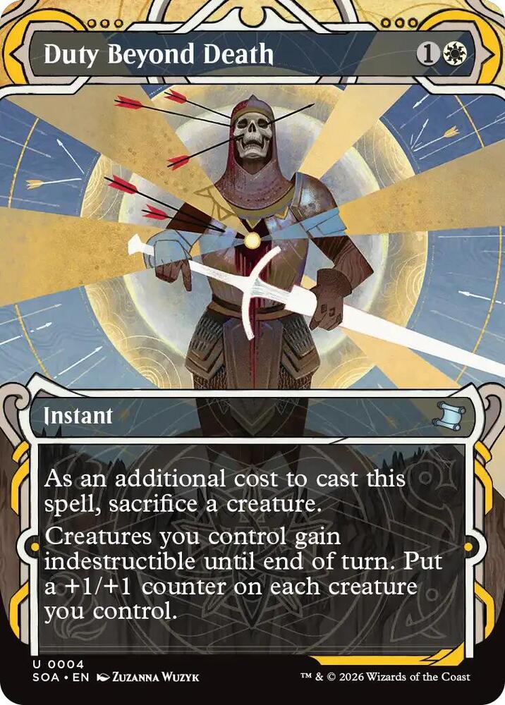 Duty Beyond Death (4) [Secrets of Strixhaven: Mystical Archive]