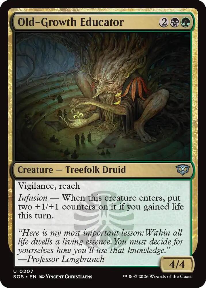 Old-Growth Educator (207) [Secrets of Strixhaven]