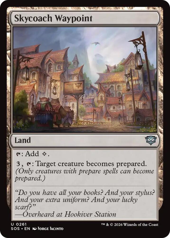 Skycoach Waypoint (261) [Secrets of Strixhaven]