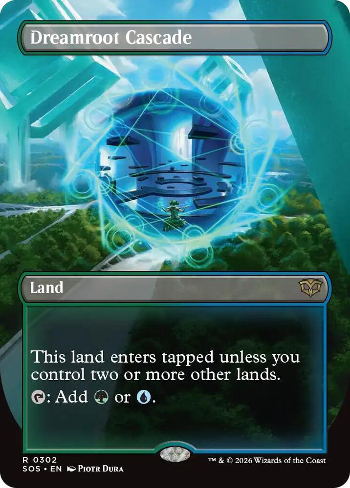 Dreamroot Cascade (Borderless) (302) [Secrets of Strixhaven]
