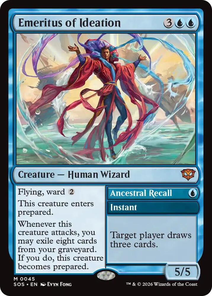 Emeritus of Ideation (45) [Secrets of Strixhaven]