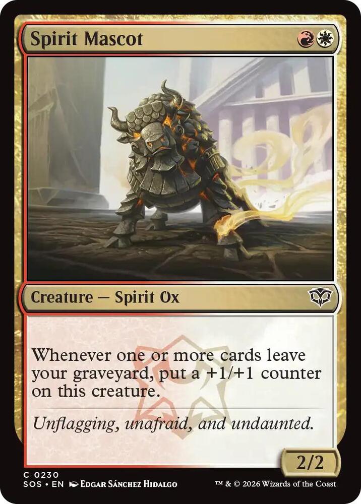 Spirit Mascot (230) [Secrets of Strixhaven]
